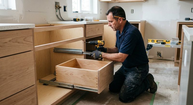 Kitchen Drawer Installation in Cincinnati, OH