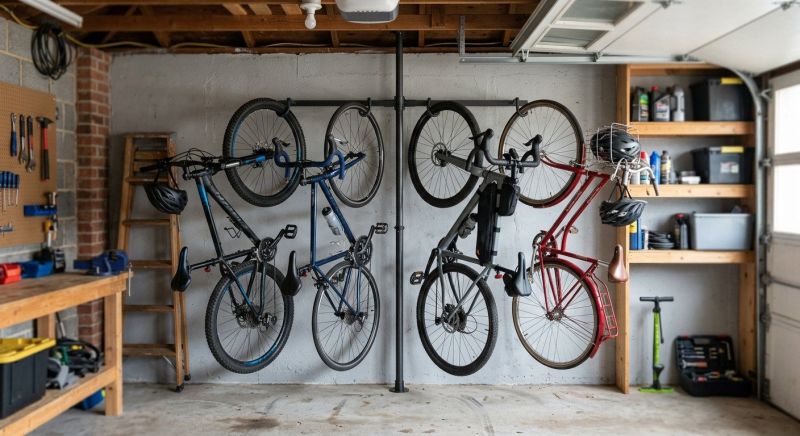 Garage Tool Rack Installation in Rockville, MD