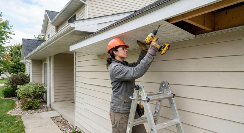 Soffit Replacement in Overland Park, KS
