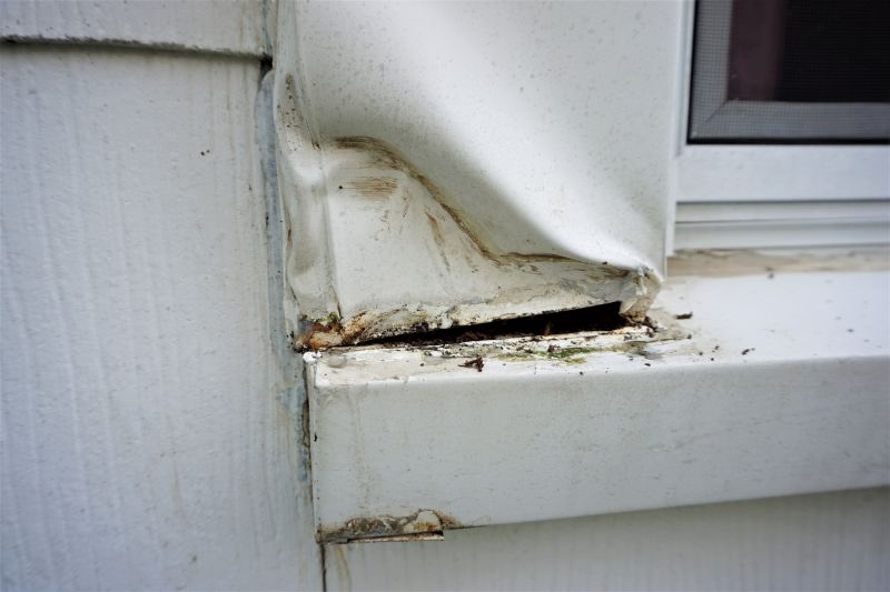 Wall Trim Repair in Fall